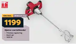 Megaflis MJØLNER Mørtelblander tilbud