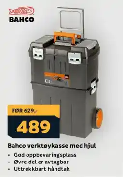 Megaflis BAHCO Verktøykasse med hjul tilbud