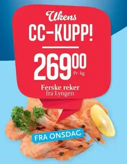 CC Mat Ferske reker tilbud