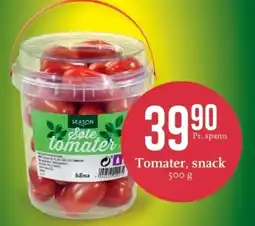 CC Mat Tomater, snack tilbud