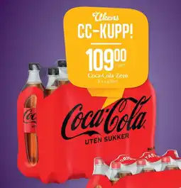 CC Mat COCA-COLA Zero tilbud