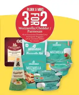 CC Mat Mozzarella/cheddar / parmesan tilbud