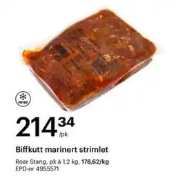 Storcash ROAR STANG Biffkutt marinert strimlet tilbud