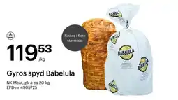 Storcash Gyros spyd babelula tilbud