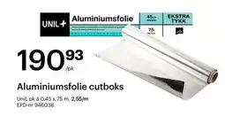 Storcash UNIL Aluminiumsfolie cutboks tilbud