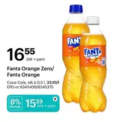 Storcash Fanta orange zero/ fanta orange tilbud