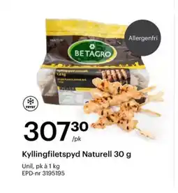 Storcash Kyllingfiletspyd naturell tilbud