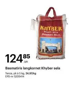 Storcash TENZA Basmatiris langkornet khyber sela tilbud