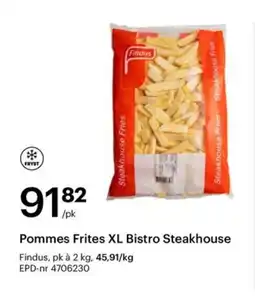 Storcash FINDUS Pommes frites xl bistro steakhouse tilbud