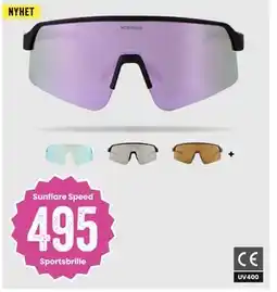 Sport Outlet Sunflare Speed tilbud
