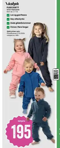 Sport Outlet FLEECESETT tilbud