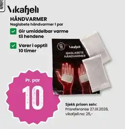 Sport Outlet HÅNDVARMER tilbud