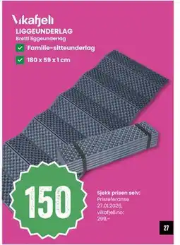 Sport Outlet LIGGEUNDERLAG tilbud