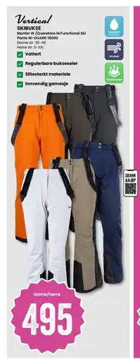 Sport Outlet SKIBUKSE tilbud