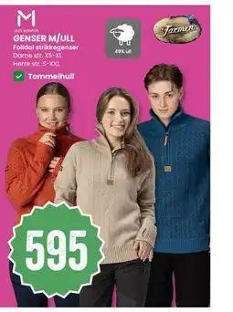 Sport Outlet GENSER M/ULL tilbud