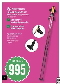 Sport Outlet LANGRENNSSTAV tilbud