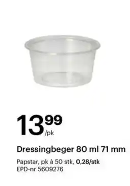 Storcash Dressingbeger 71 mm tilbud