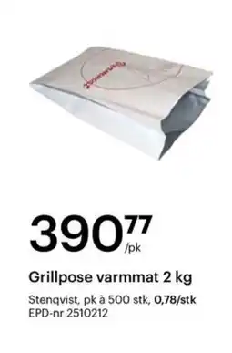 Storcash Grillpose varmmat tilbud