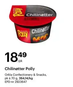 Storcash POLLY Chilinøtter tilbud