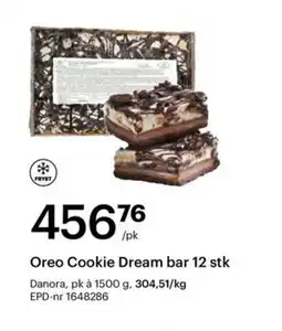 Storcash Oreo cookie dream bar 12 stk tilbud