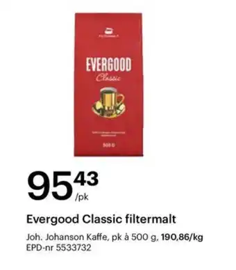 EVERGOOD Classic filtermalt