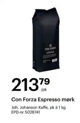 Storcash CON FORZA Espresso mørk tilbud