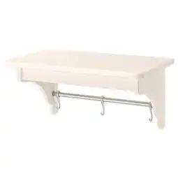 IKEA Tornviken Vegghylle, offwhite, 50 cm tilbud