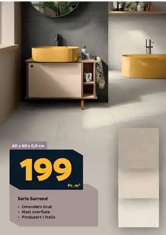 Megaflis Serie Surrond tilbud