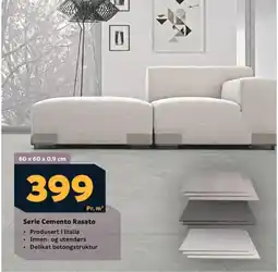 Megaflis Serie Cemento Rasato tilbud