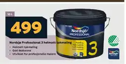 Megaflis Nordsjø Professional 3 helmatt takmaling tilbud