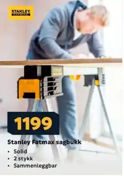 Megaflis Stanley Fatmax sagbukk tilbud