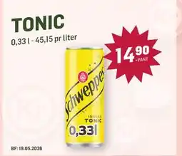 Holdbart TONIC tilbud