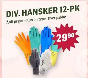 DIV. HANSKER 12-PK