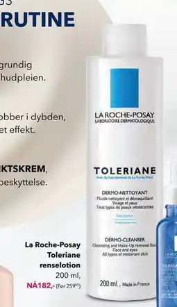 Apotek 1 La Roche-Posay Toleriane renselotion tilbud