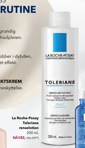 La Roche-Posay Toleriane renselotion