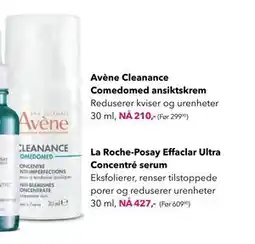 Apotek 1 Avène Cleanance Comedomed ansiktskrem tilbud