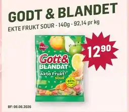 Holdbart GODT & BLANDET tilbud
