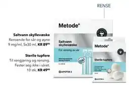 Apotek 1 Saltvann skyllevæske tilbud