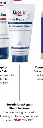 Apotek 1 Eucerin UreaRepair Plus håndkrem tilbud