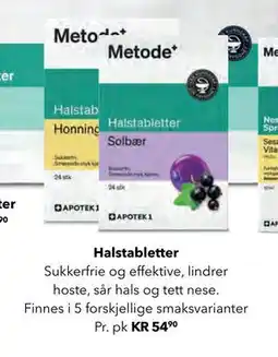 Apotek 1 Halstabletter tilbud