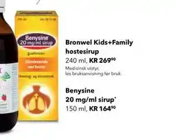 Apotek 1 Benysine 20 mg/ml sirup tilbud