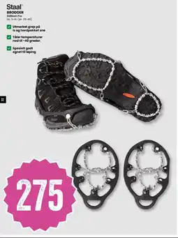 Sport Outlet Staal' Brodder tilbud