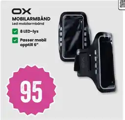 Sport Outlet OX Mobilarmbånd tilbud