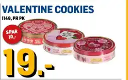 Price Lagerbutikk Valentine cookies tilbud