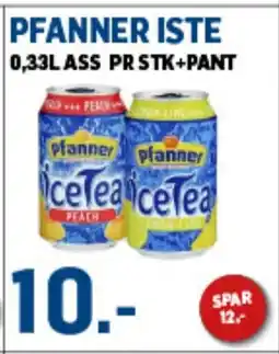 Price Lagerbutikk Pfanner Iste tilbud