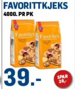 Price Lagerbutikk Favorittkjeks tilbud