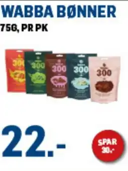 Price Lagerbutikk Wabba bønner tilbud