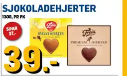 Price Lagerbutikk Freia Sjokoladehjerter tilbud