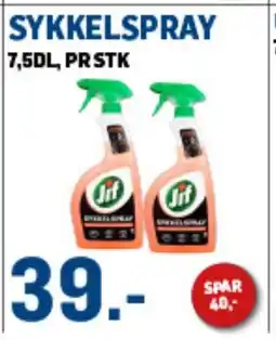 Price Lagerbutikk Jif Sykkelspray tilbud