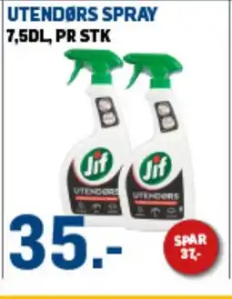 Price Lagerbutikk Jif Utendørs spray tilbud